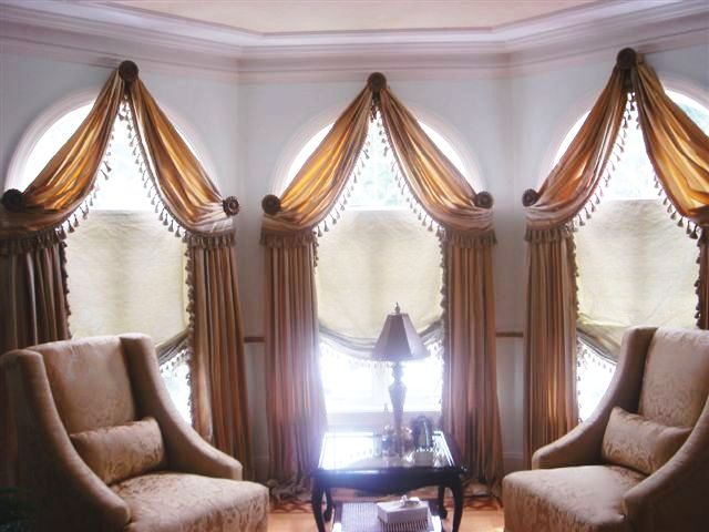 curtain scarf living room