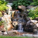 Beauty Of A Backyard Waterfall , 11 Awesome Backyard Waterfalls Ideas In Apartment Category