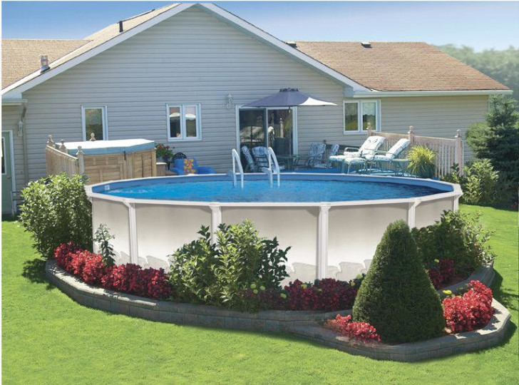 Furniture , Above Ground Pool Deck Ideas : Best Above Ground Pool