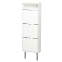 Ikea-vertical-White-Shoe-Cabinet-Rack , 9 Popular Ikea Shoe Rack In Furniture Category