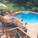 Modern-Above-Ground-Pool , Above Ground Pool Deck Ideas In Furniture Category