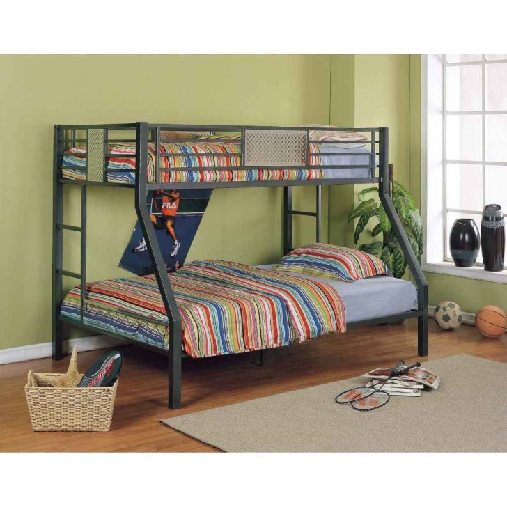 Bedroom , 15 Teen Loft Beds Ideas : Powell Monster Teen Bunk Bed For Twins