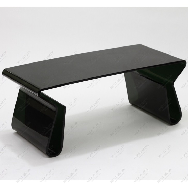 Furniture , Popular Acrylic Coffee Table Picture : Black Acrylic Coffee Table