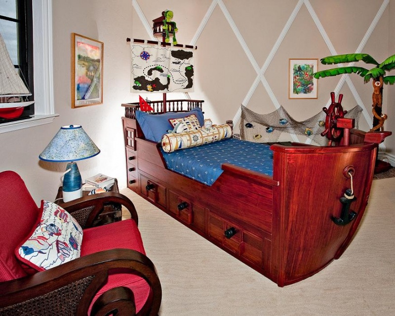 800x640px 8 Cool Pirate Kids Bedroom Theme Idea Picture in Bedroom