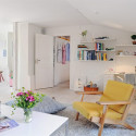 Living Room , Small Apartment Interior Design Idea : modern small apartment design