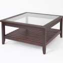 Glass Top Square Coffee Table , 5 Glass Topped Coffee Tables Design In Furniture Category