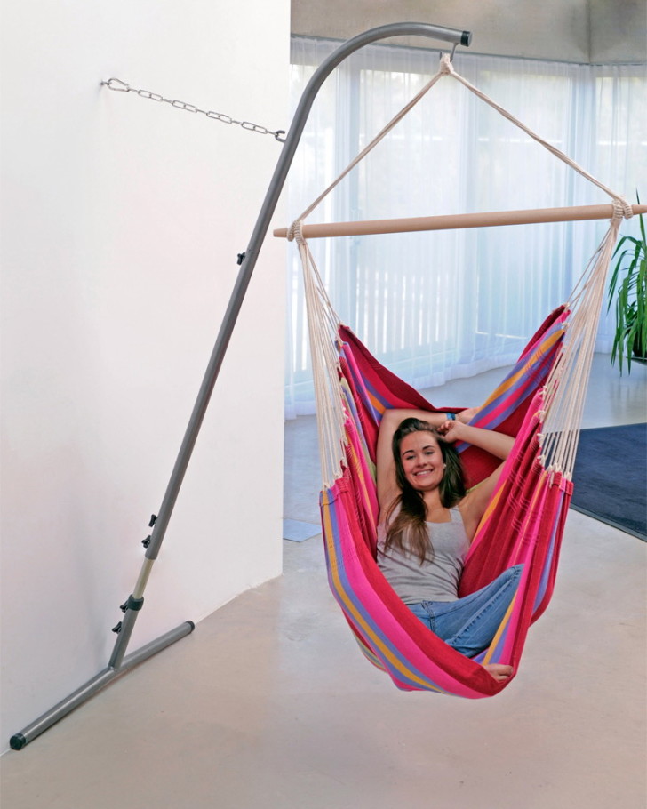 Furniture , 5 Popular Hanging Chair Ikea : IKEA Hanging Chair With Sticking Wal