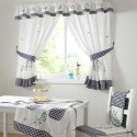 designer luxury-curtain on breakfast table , Luxury Kitchen Curtains Picture In Kitchen Appliances Category