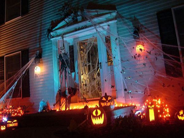 Furniture , 14 Halloween Front Yard Decoration Ideas : front yard decorations for halloween picture