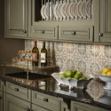 sage green kitchen cabinets inspired by kraftmaid , 7 Beautiful Sage Green Kitchen Cabinets In Kitchen Category