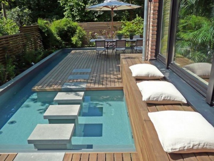 Bathroom , Pool Designs for Small Backyards : Small Swimming Pool Ideas