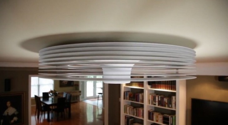 Furniture , Bladeless Ceiling Fan Idea : Bladeless Ceiling Fan Exhale