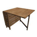 Furniture , 6 Ikea Gateleg Table Design : ikea-norden-gateleg-table