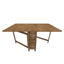 Furniture , 6 Ikea Gateleg Table Design : ikea-norden-table-tables_opened