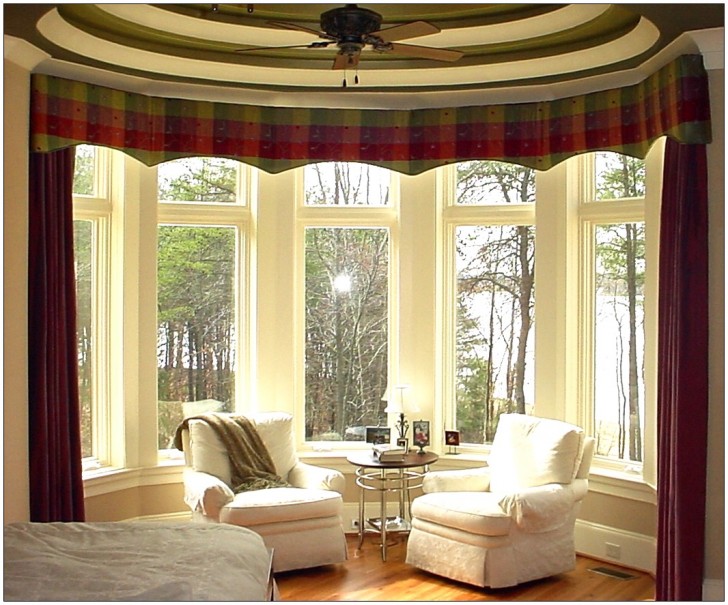 Furniture , 8 Top Window treatments for bay windows pictures : Bay Window Blinds