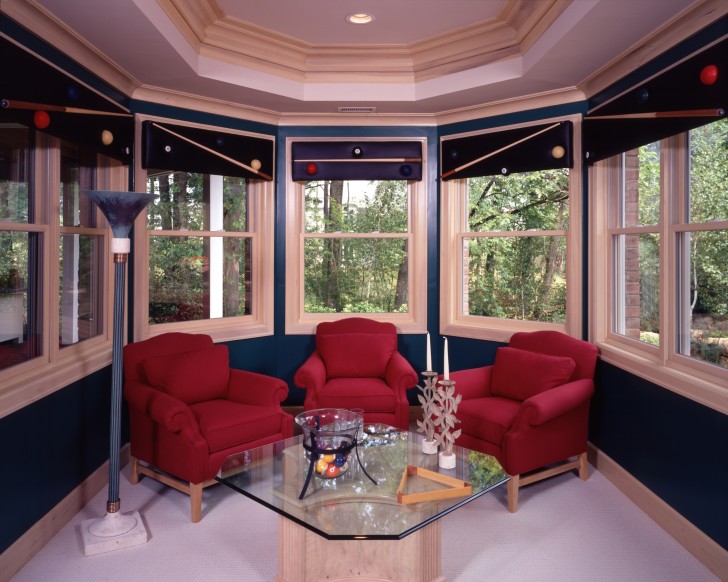 Furniture , 7 Beautiful window treatment ideas for bay windows : Bay Window Dressing