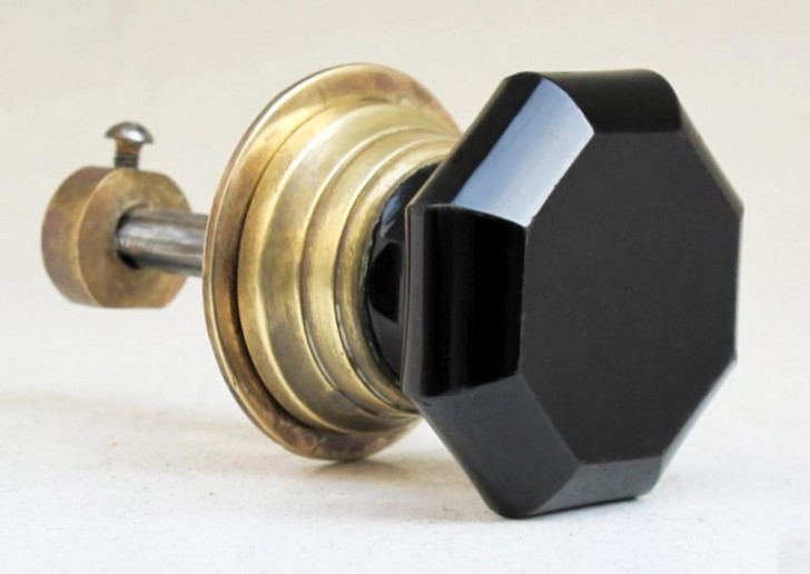 Furniture , 7 Gorgeous Glass globe doorknob : Black Glass Doorknob