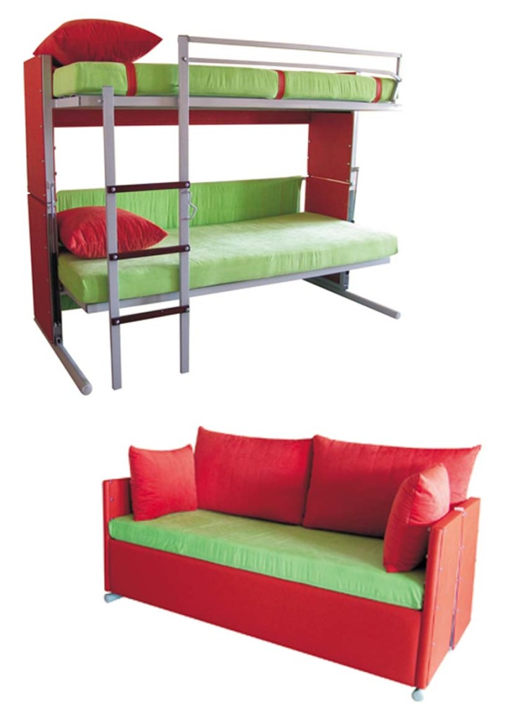 Furniture , 5 good couch that turns into bunk beds : Bunk Bed Convertible Sofa