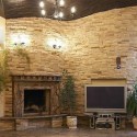 Design Ideas For Stacked Stone , 8 Unique Pictures Of Stacked Stone Fireplaces In Furniture Category