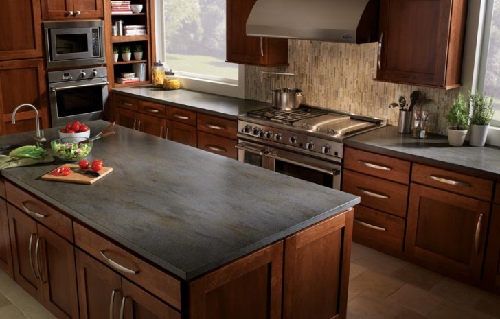 Kitchen , 7 Top Dupont corian countertops : Granite DuPont Corian