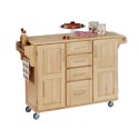 Home Styles Kitchen Cart , 7 Unique Mainstays Kitchen Island Cart Natural In Kitchen Category