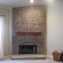 Indoor stack stone fireplace , 7 Nice Stack Stone Fireplaces In Furniture Category