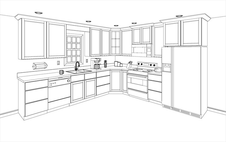 750x471px 8 Charming Kitchen Cabinet Layout Software Free Picture in Kitchen
