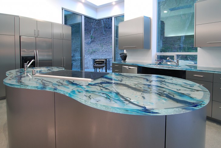 Furniture , 8 Top Think glass : Kitchen Countertop