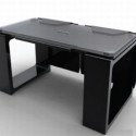 Modern Futuristic Black Office , 7 Lovely Futuristic Computer Desk In Furniture Category