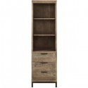 Palmer Oak Angled Bookcase , 8 Good Angled Bookshelves In Furniture Category