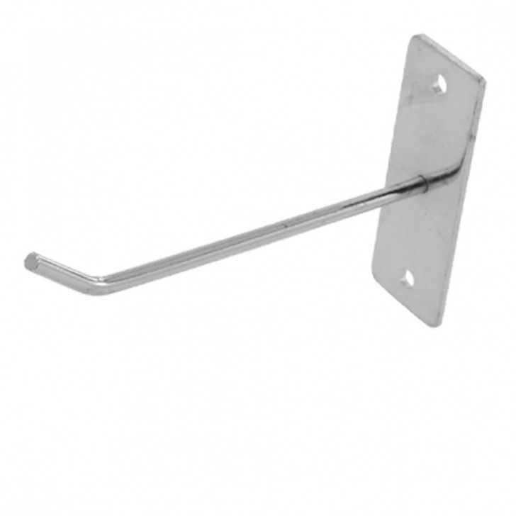 Furniture , 9 Lovely Clothes hooks for wall mounting : Silver Tone Metal Display Hooks