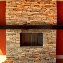 Stacked Stone Fireplace , 7 Popular Stacked Stone Fireplaces In Furniture Category