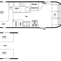 airstream trailer , 6 Brilliant Airstream Floor Plans In Apartment Category