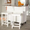 contemporary kitchen islands , 7 Stunning Movable Kitchen Islands With Stools In Kitchen Category