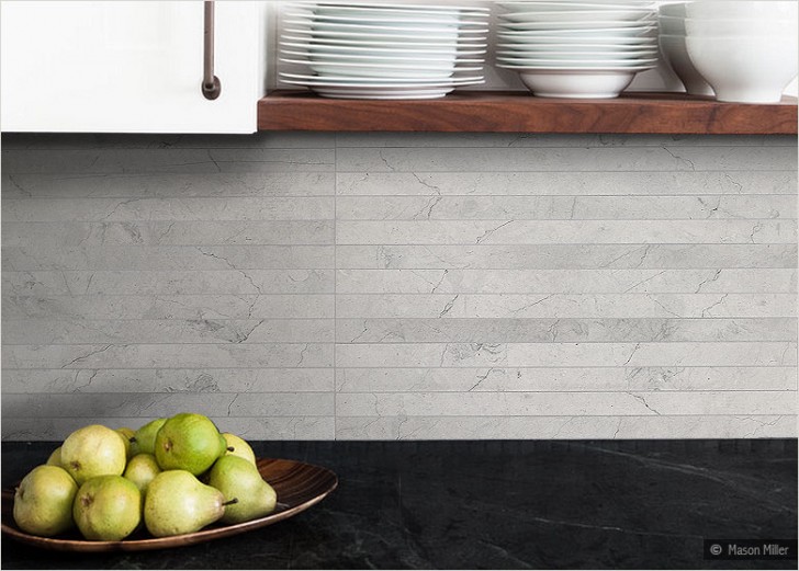 Kitchen , 9 Gorgeous Porcelain subway tile backsplash : Honed Backsplash Tile Modern