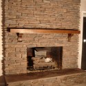 stone fireplace , 6 Gorgeous Stone Veneer Fireplace Surround In Furniture Category