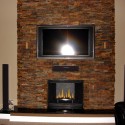 stone fireplace designs , 8 Unique Pictures Of Stacked Stone Fireplaces In Furniture Category