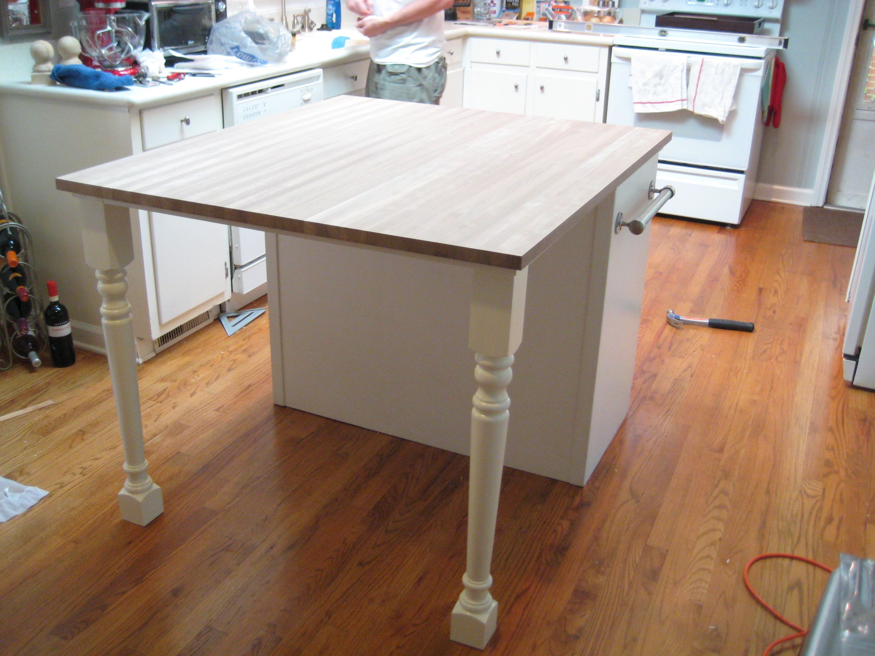 3072x2304px 6 Good Kitchen Island Legs Unfinished Picture in Kitchen