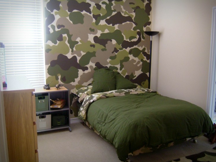 Bedroom , 9 Cool Camouflage bedroom decorating ideas : Camouflage Crib Bedding Images 
