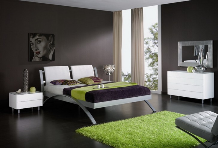 Bedroom , 8 Cool Bedroom colour ideas : Modern Bedroom Color Ideas
