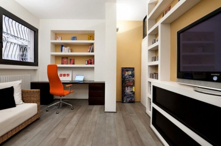 Office , 6 Good Modern home office design ideas : Small Modern Home Office