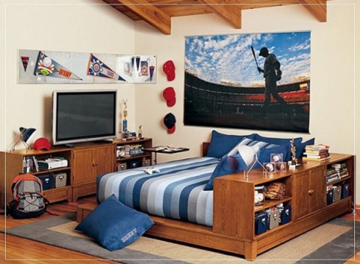Bedroom , 7 Nice Bedroom decorating ideas for teenage guys : Decorating Ideas Houses