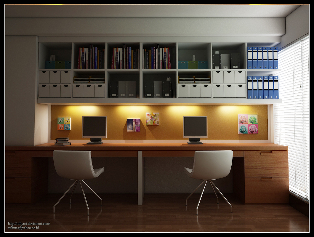 1060x800px 6 Good Modern Home Office Design Ideas Picture in Office