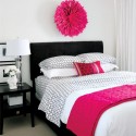 white black pink bedroom , 8 Wonderful Fuschia Bedroom Ideas In Bedroom Category