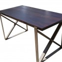 Chicago Industrial Dining Table , 6 Stunning Reclaimed Wood Dining Table Chicago In Furniture Category