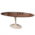Classic Eero Saarinen walnut , 8 Awesome Saarinen Dining Table Oval In Furniture Category