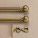 Double Curtain Rods , 8 Nice Bay Window Double Curtain Rod In Furniture Category