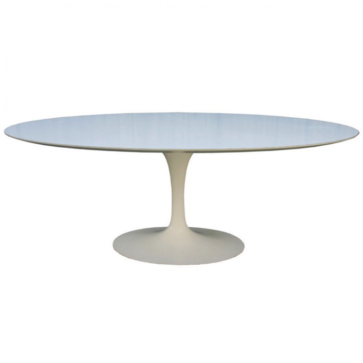 Furniture , 9 Good Hans wegner dining table : Eero Saarinen Oval Dining Table
