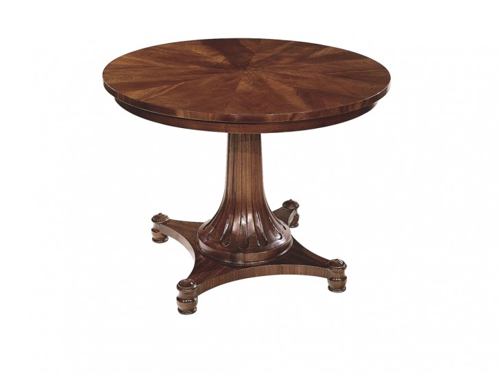 Furniture , 6 Charming Hickory chair dining table : Round Dining Table
