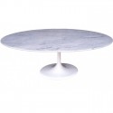 Saarinen Tulip inspired Oval Marble Dining Table , 8 Charming Oval Tulip Dining Table In Furniture Category